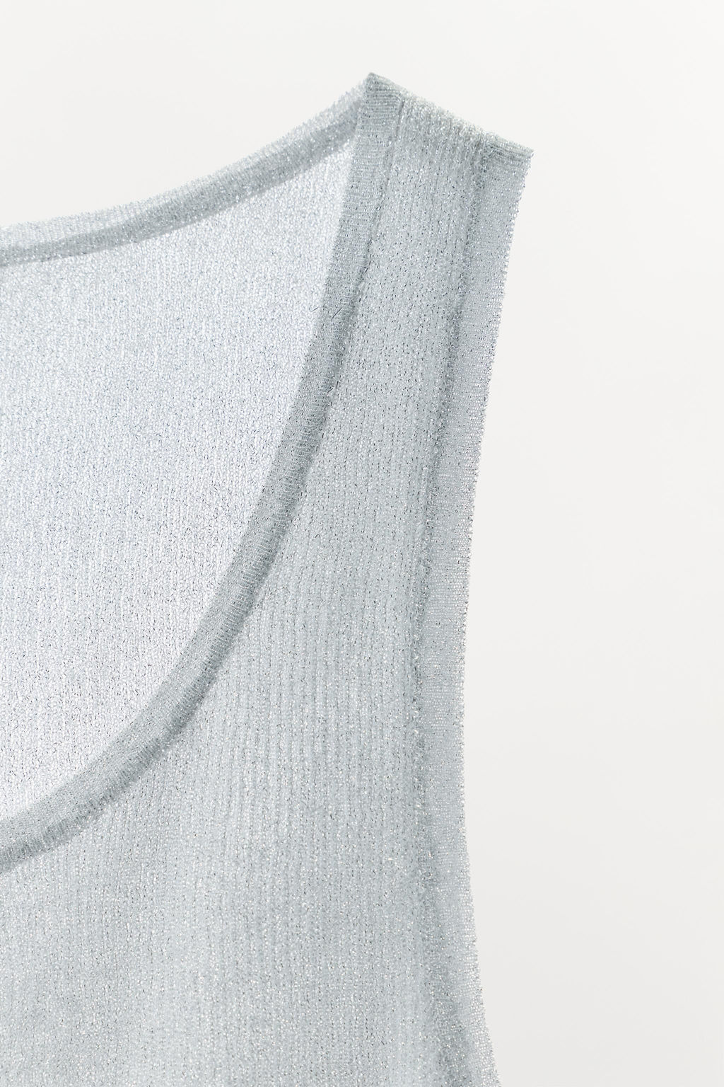METALLIC THREAD TOP - Zara фото 5