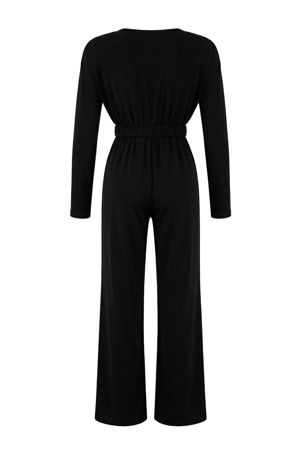 Kahverengi Kruvaze Yaka Kemer Detayl? Vatkal? Orme S?k/Gece Tulum TPRAW26TU00001 - Trendyolmilla фото 10