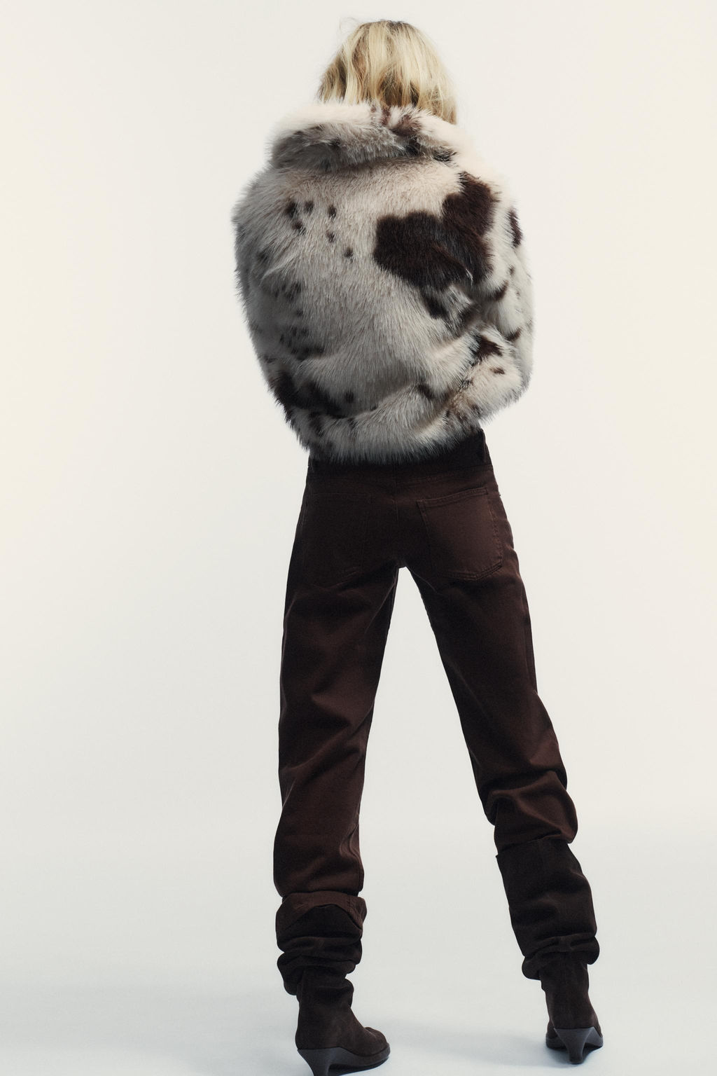 TRF WIDE-LEG LOW-RISE JEANS - Zara фото 5