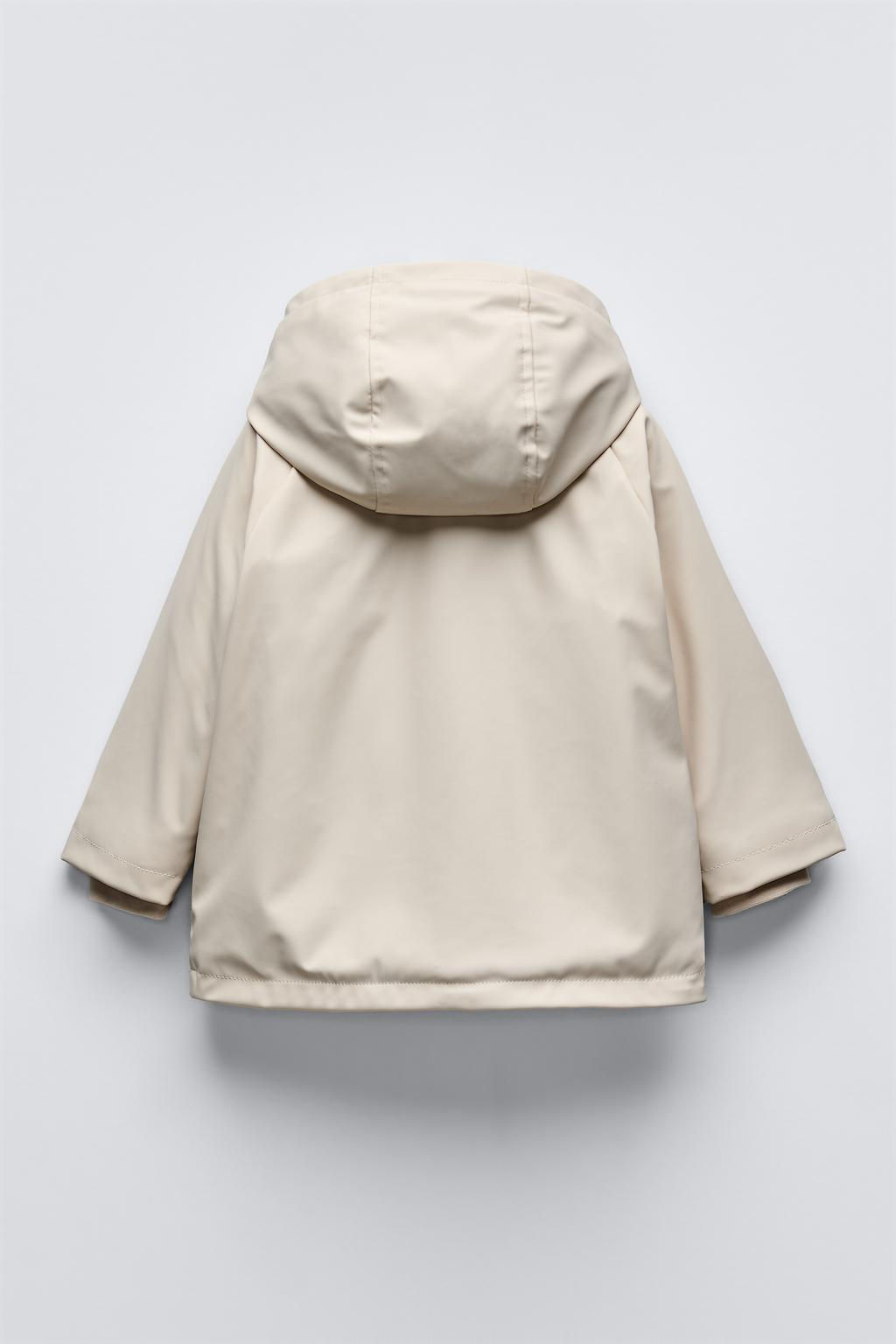 WATER-REPELLENT LINED RAINCOAT - Zara фото 8