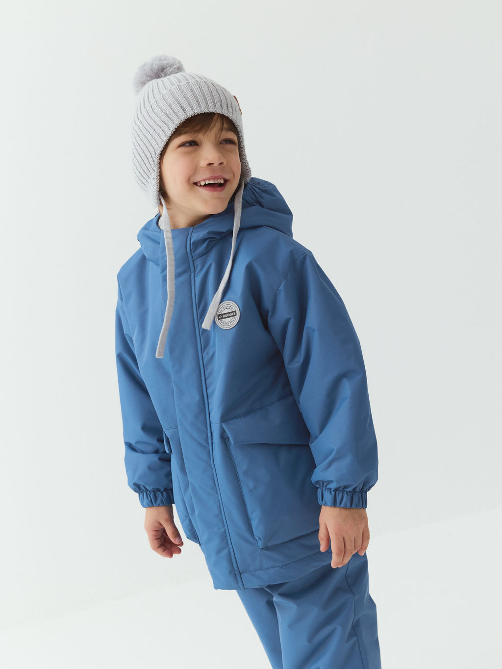 Куртка демисезонная Деним - Bungly фото 4