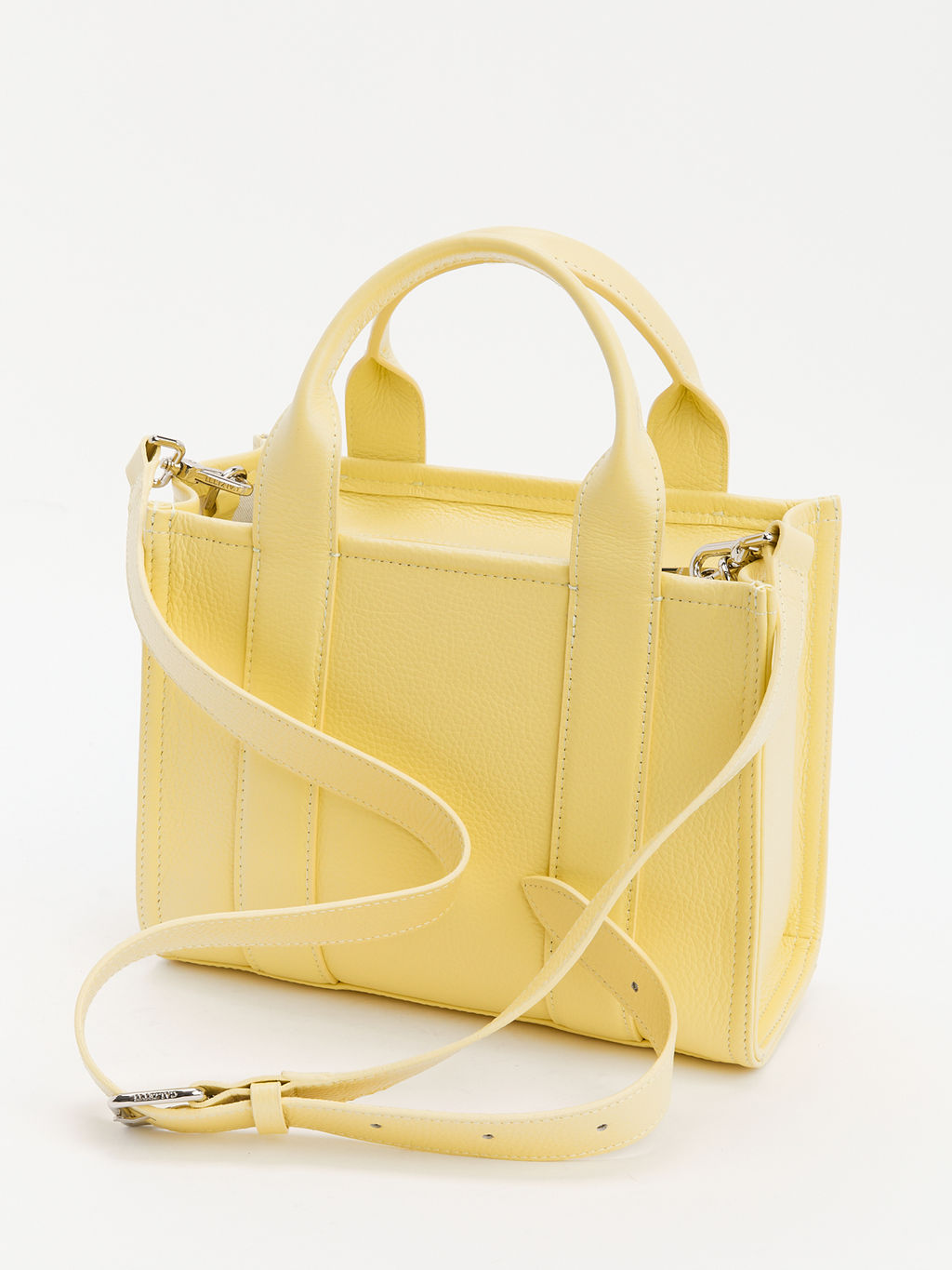 Женский тоут CALZETTI CLER MINI Артикул 3954060, желтый  фото 5