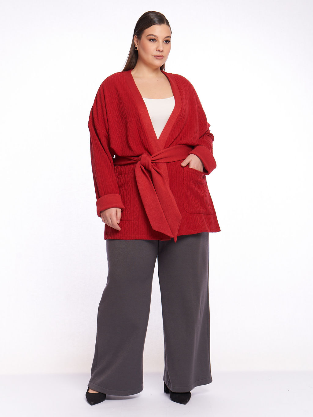 Кардиган вязаный KA07108KOS34