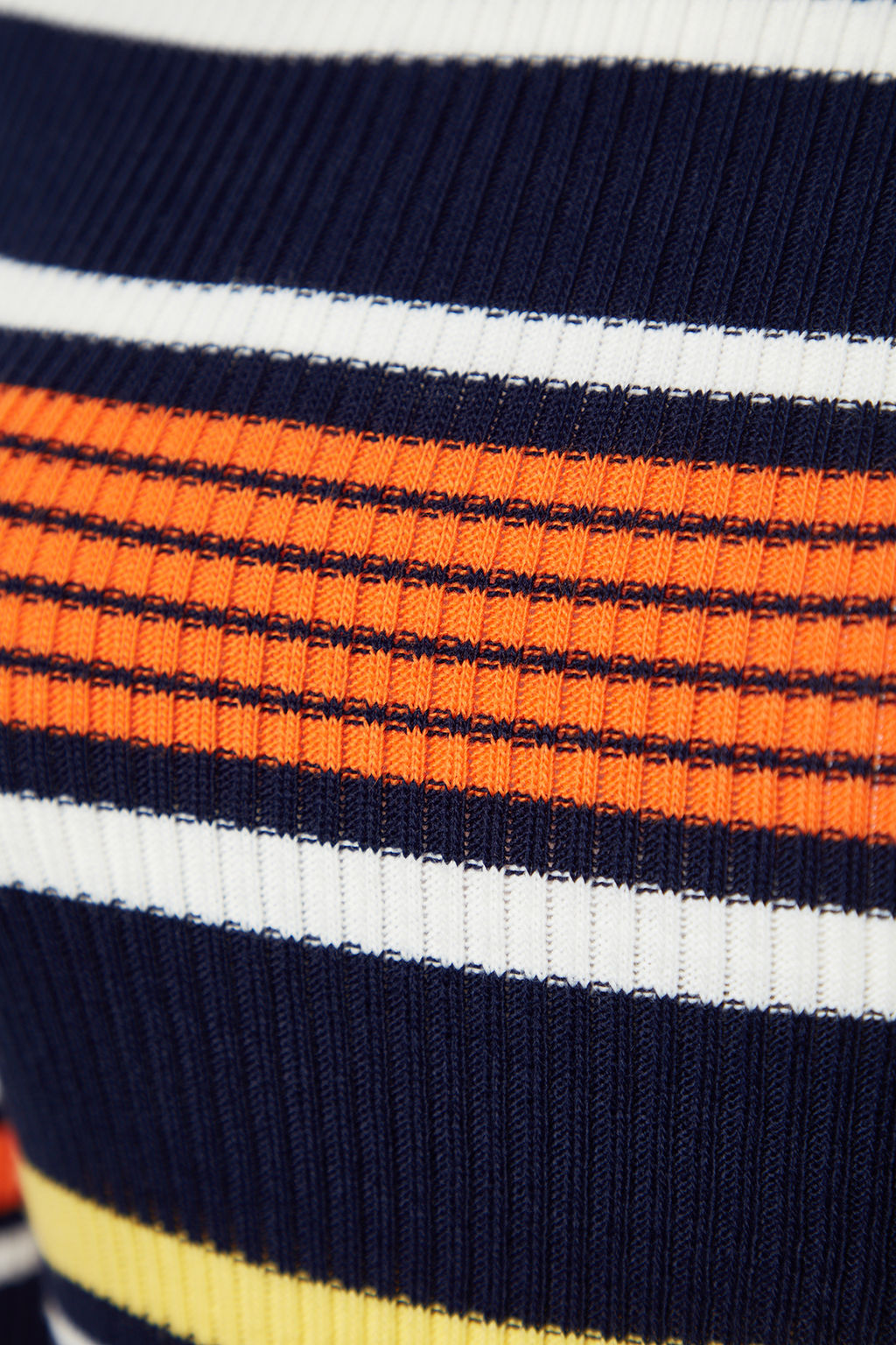 TRENDYOLMILLA Lacivert Mini Triko Renk Bloklu Dik Yaka Elbise TWOAW24EL00469 фото 12