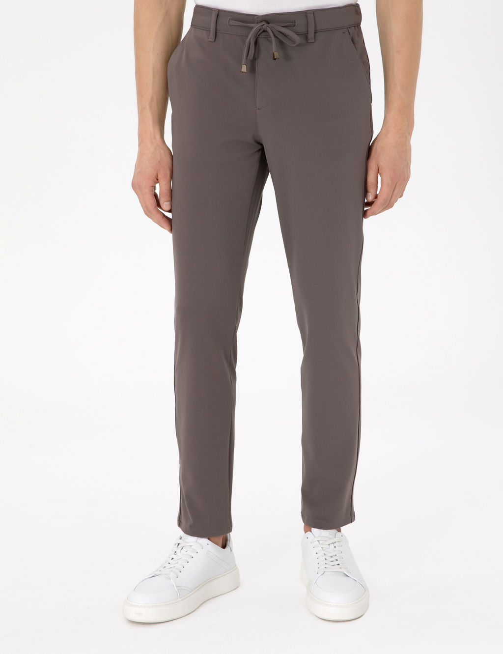Vizon Slim Fit Esnek Jogger Kanvas Pantolon