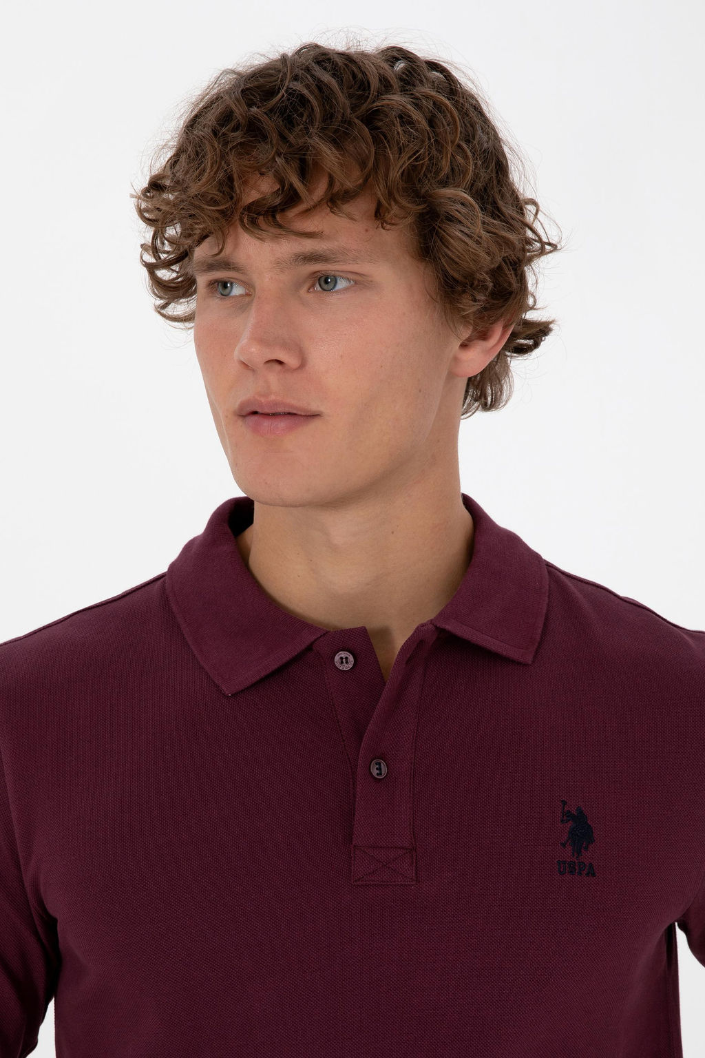 Erkek Bordo Basic Sweatshirt Sepette S_rpriz _ndirim - U.s. polo assn фото 2