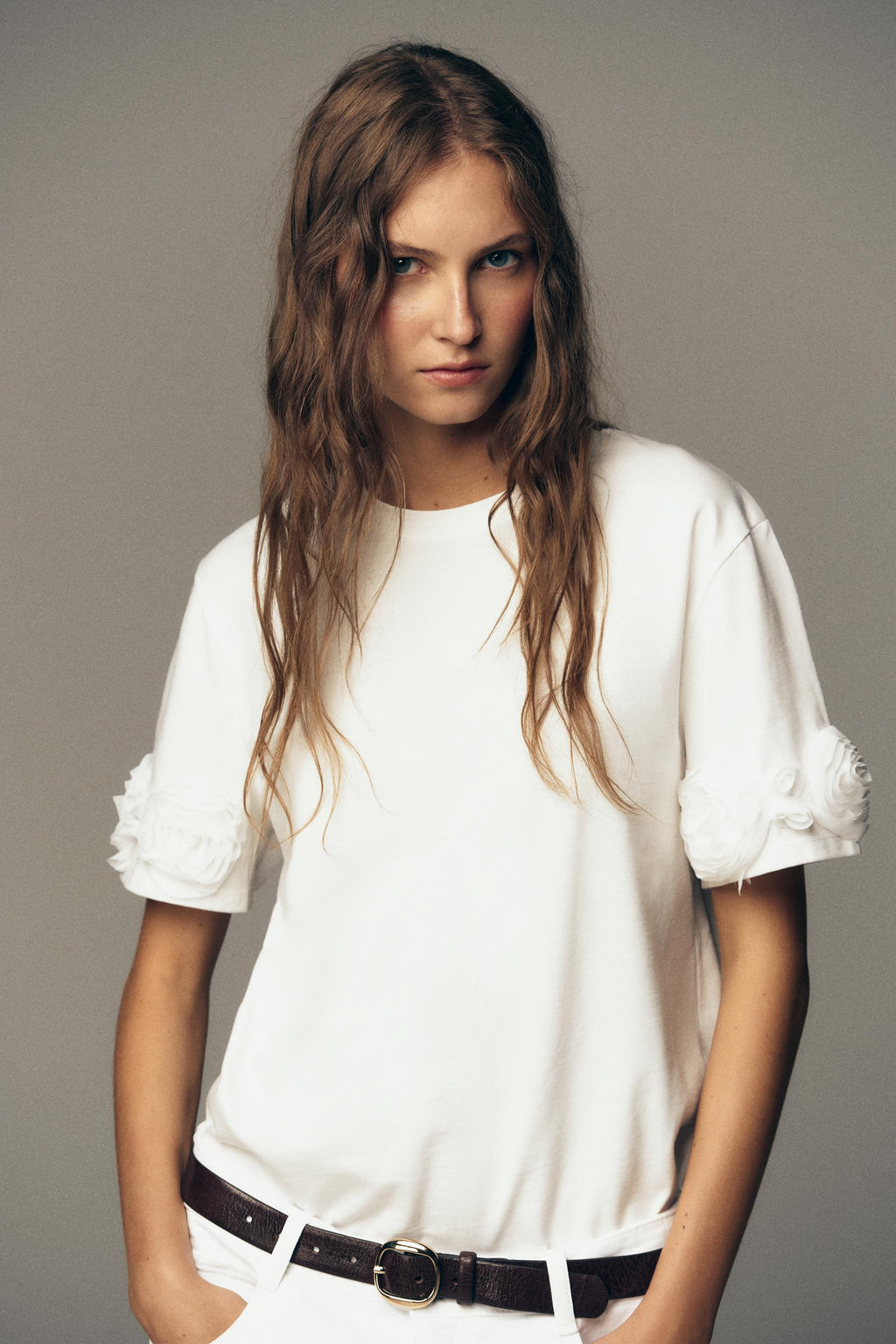 3D FLORAL T-SHIRT - Zara фото 2