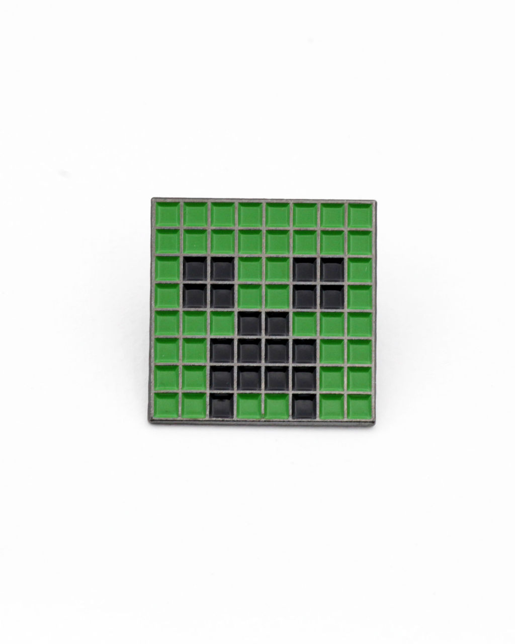 Металлический значок Minecraft Крипер 3*3 см - Krumpy фото 2