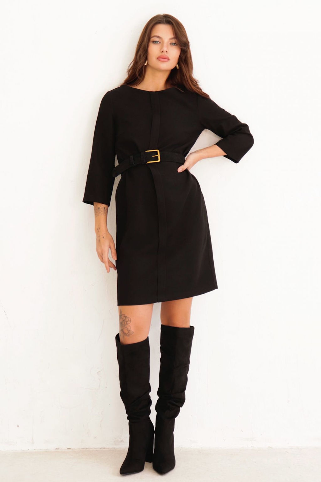 Платье с планкой базовое - Martichelli фото 41