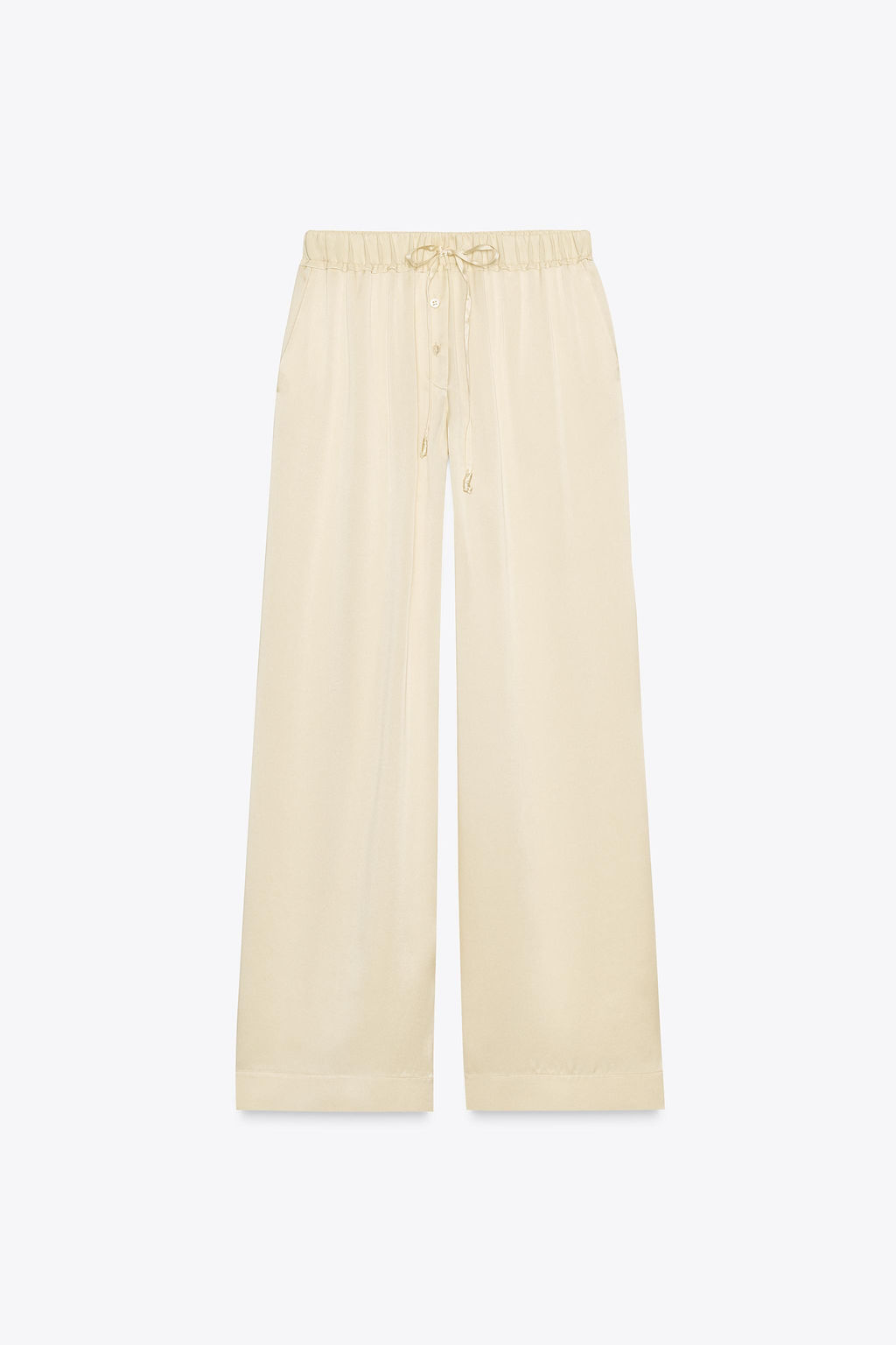 ZW COLLECTION 100% SILK PYJAMA TROUSERS - Zara фото 6