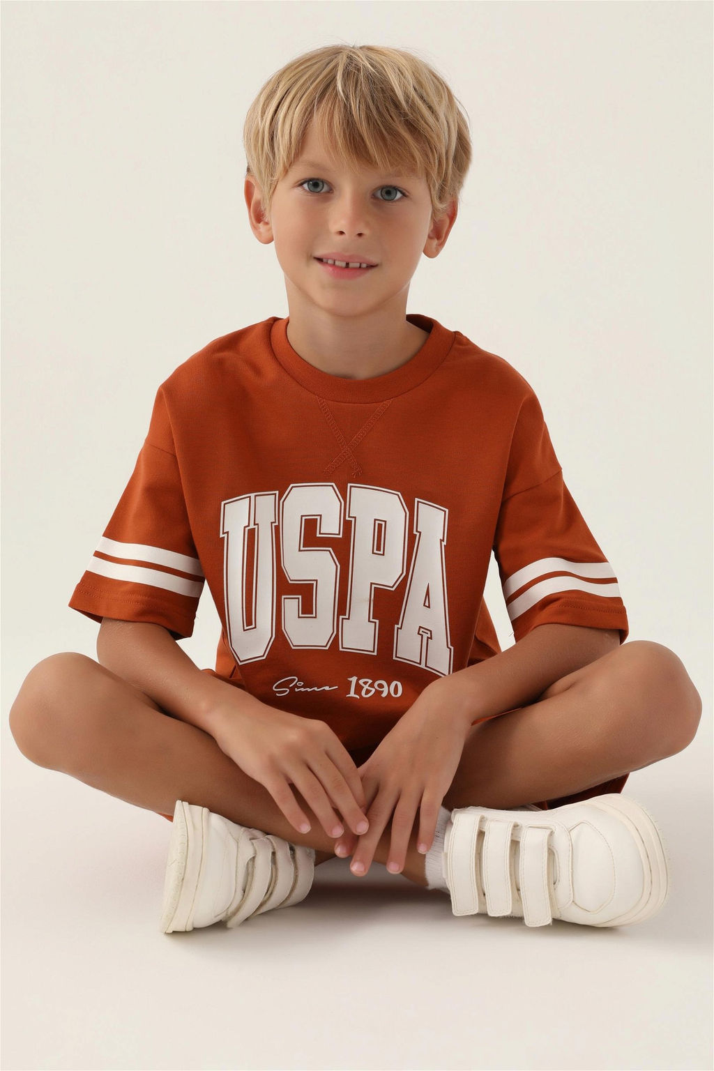 Пижамный комплект с плиткой для мальчика - U.s. polo assn фото 3