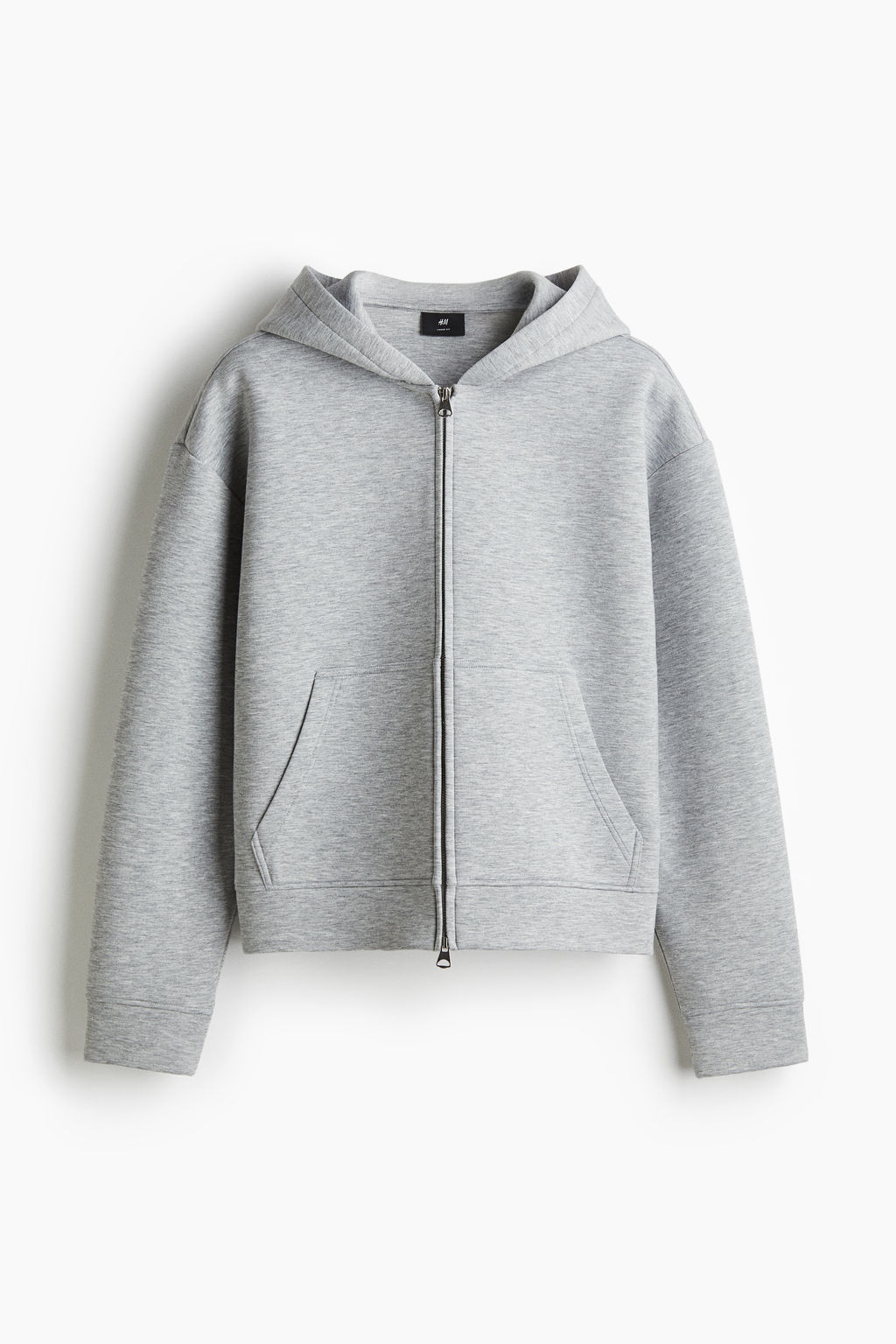 Chaqueta sudadera efecto neopreno Loose Fit - H&m фото 3
