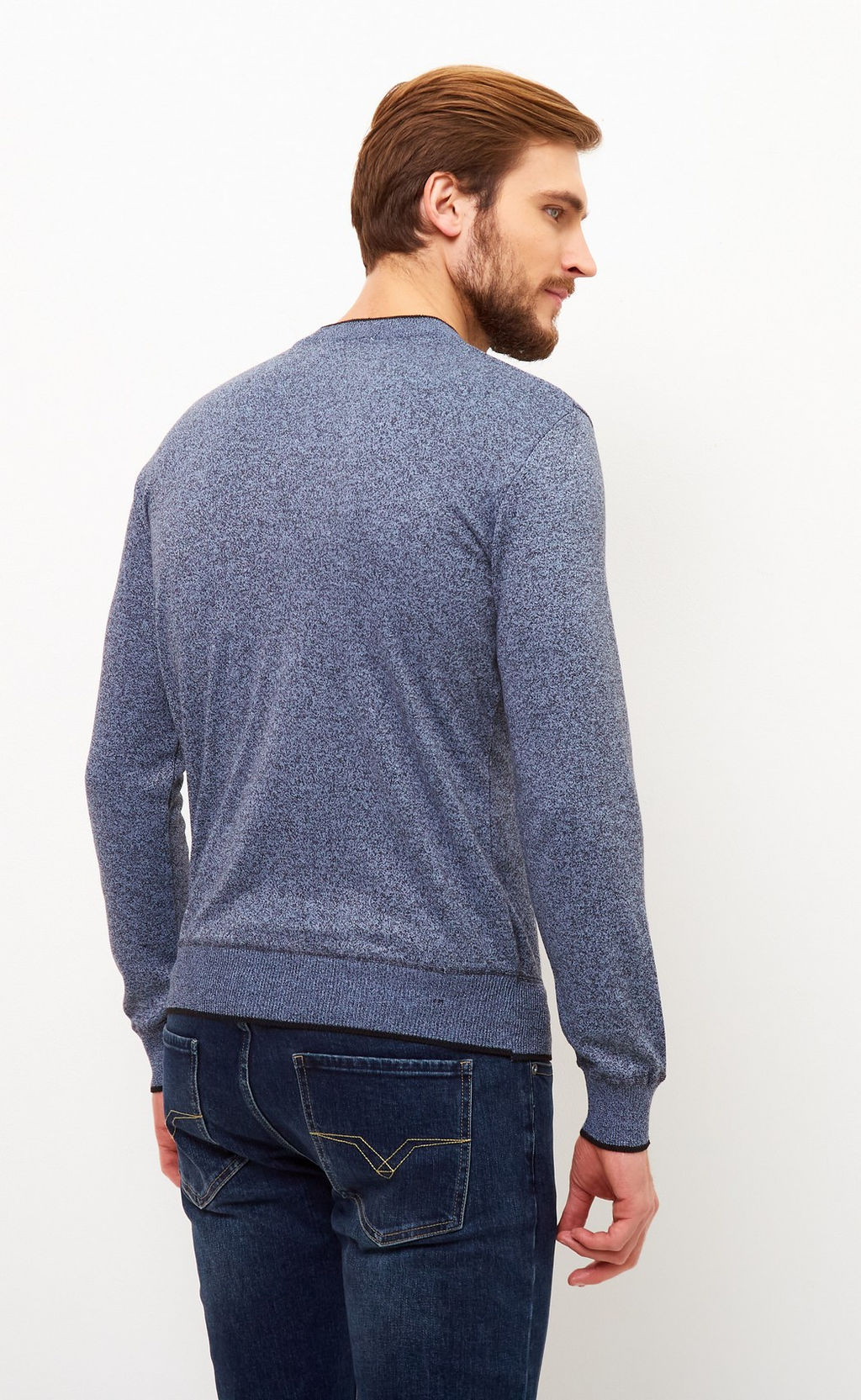 Джемпер F121-01-3 d.grey - Fine joyce фото 5