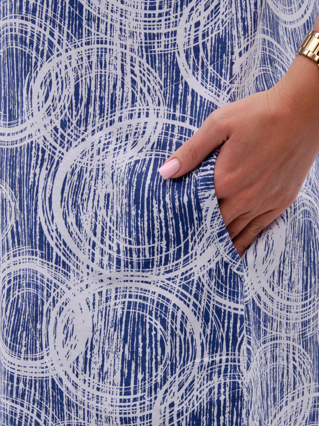 Халат "Рената" бабл, трикотаж