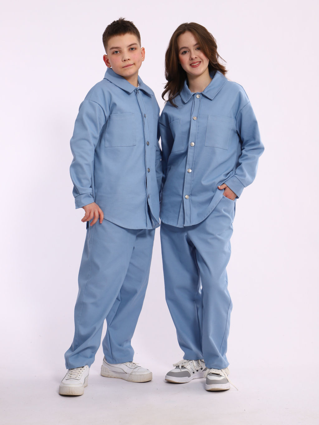 Комплект "Деним" голубой