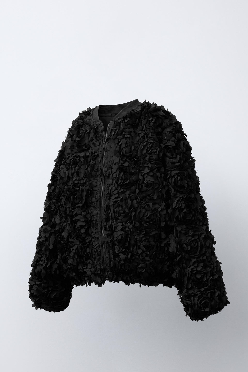 FLORAL BOMBER JACKET - Zara фото 2