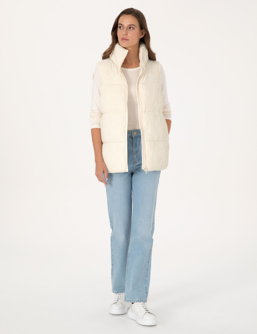 Ekru Regular Fit Yelek - Pierre cardin фото 4