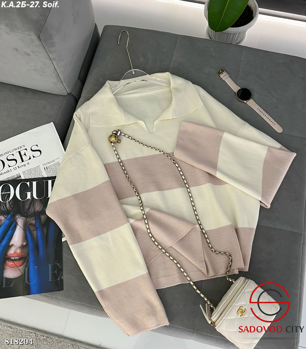 Кофта женская в полоску - Bruno фото 2