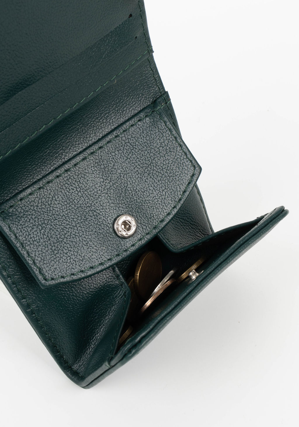 Кошелек из гладкой натуральной кожи модель №15 - L-craft фото 4