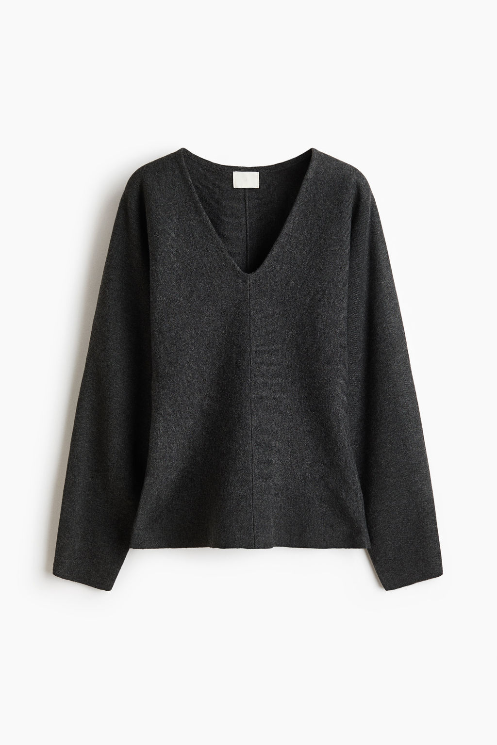 Top de punto con escote en V - H&m фото 4