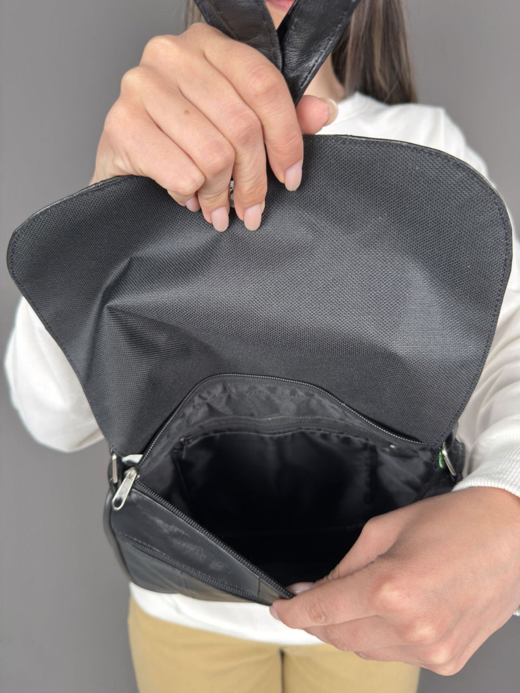 Сумка женская из телячьей кожи