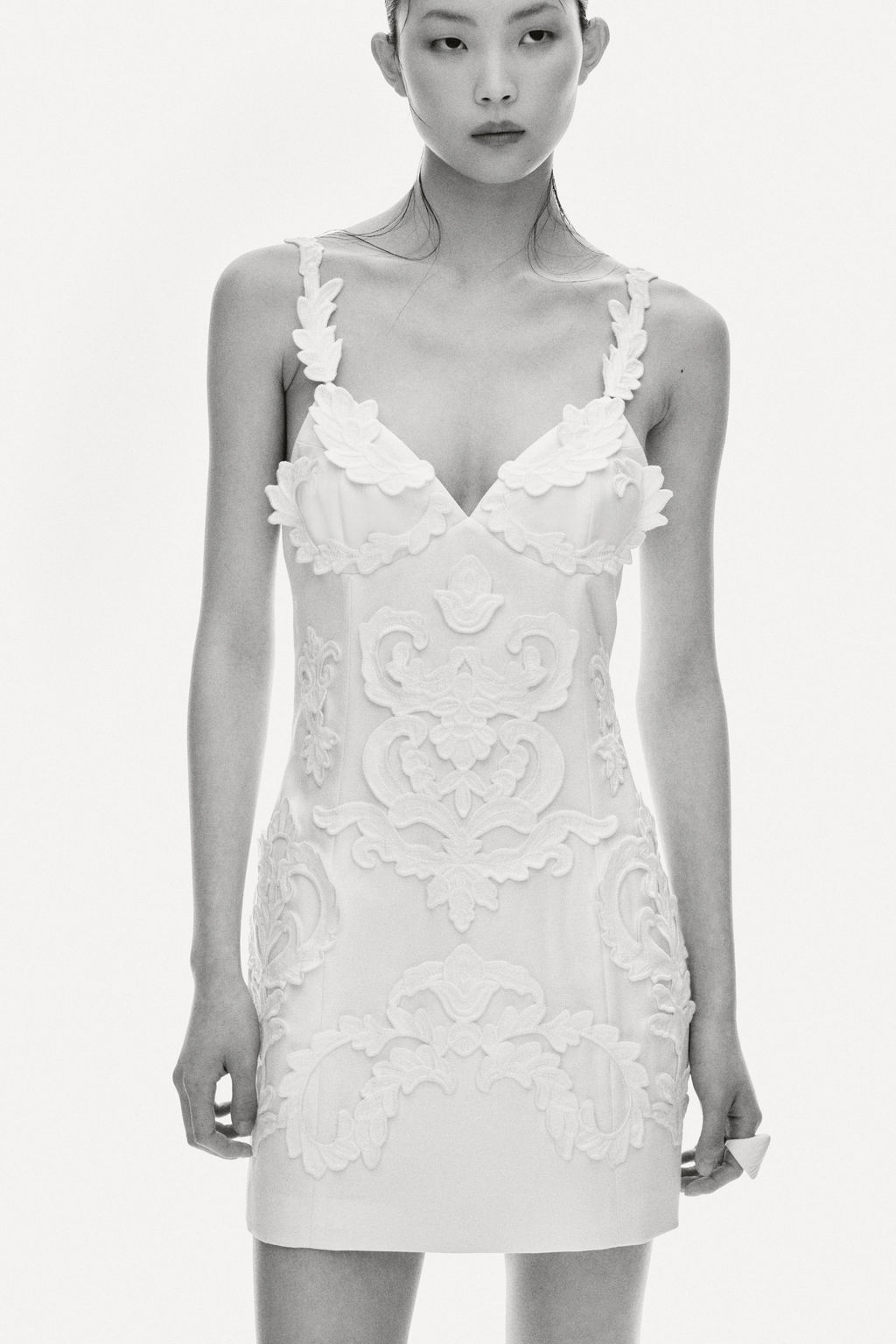 Vestido de tirantes con aplicaciones - H&m фото 2