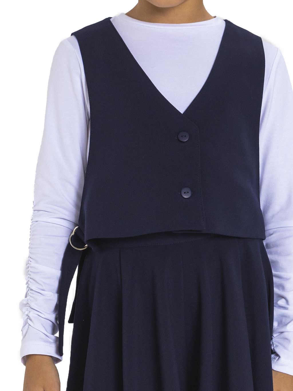 Жилет дев. О77061 - Карамелли фото 4