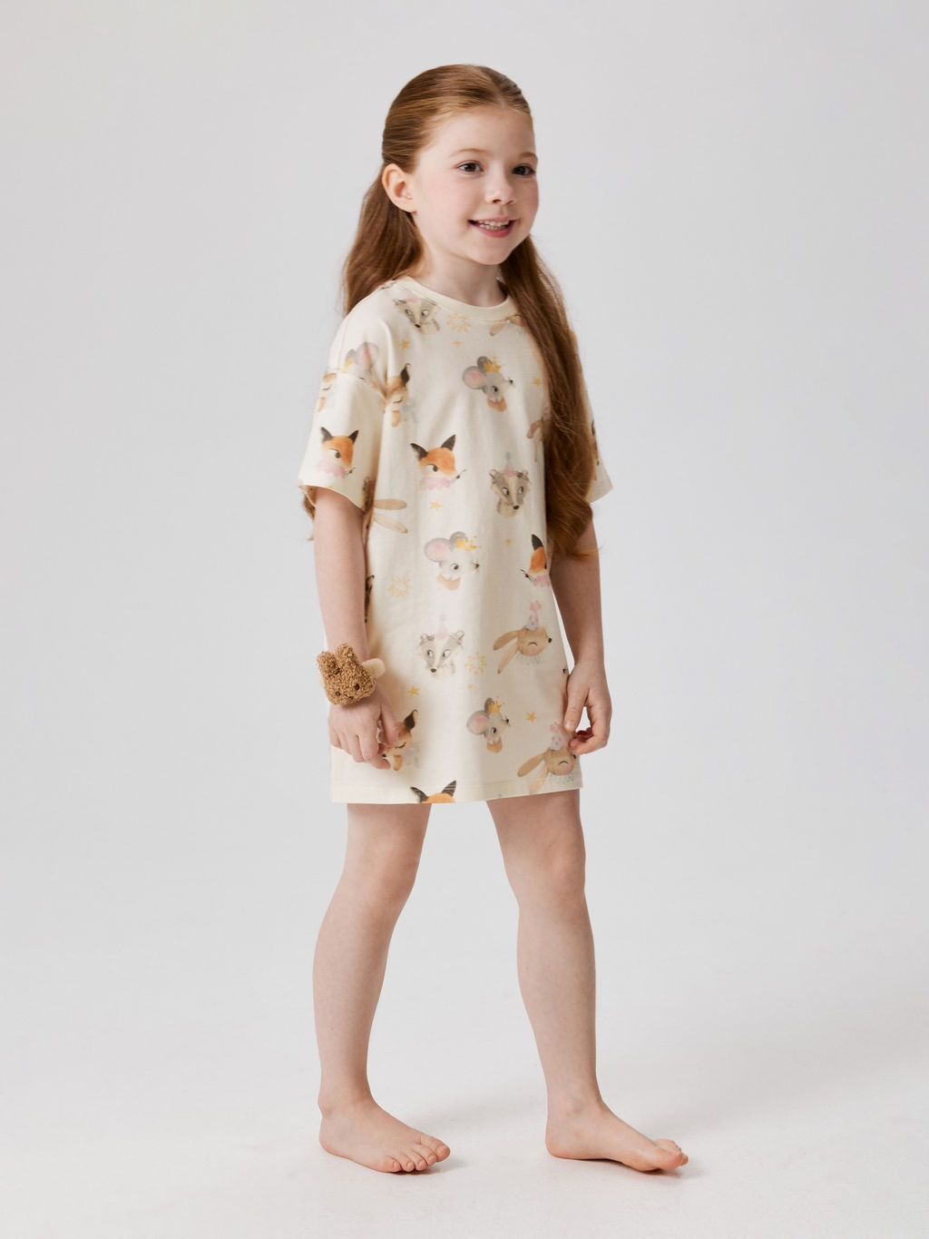 ACOOLA / Ночная сорочка детская для девочек Siguela белый