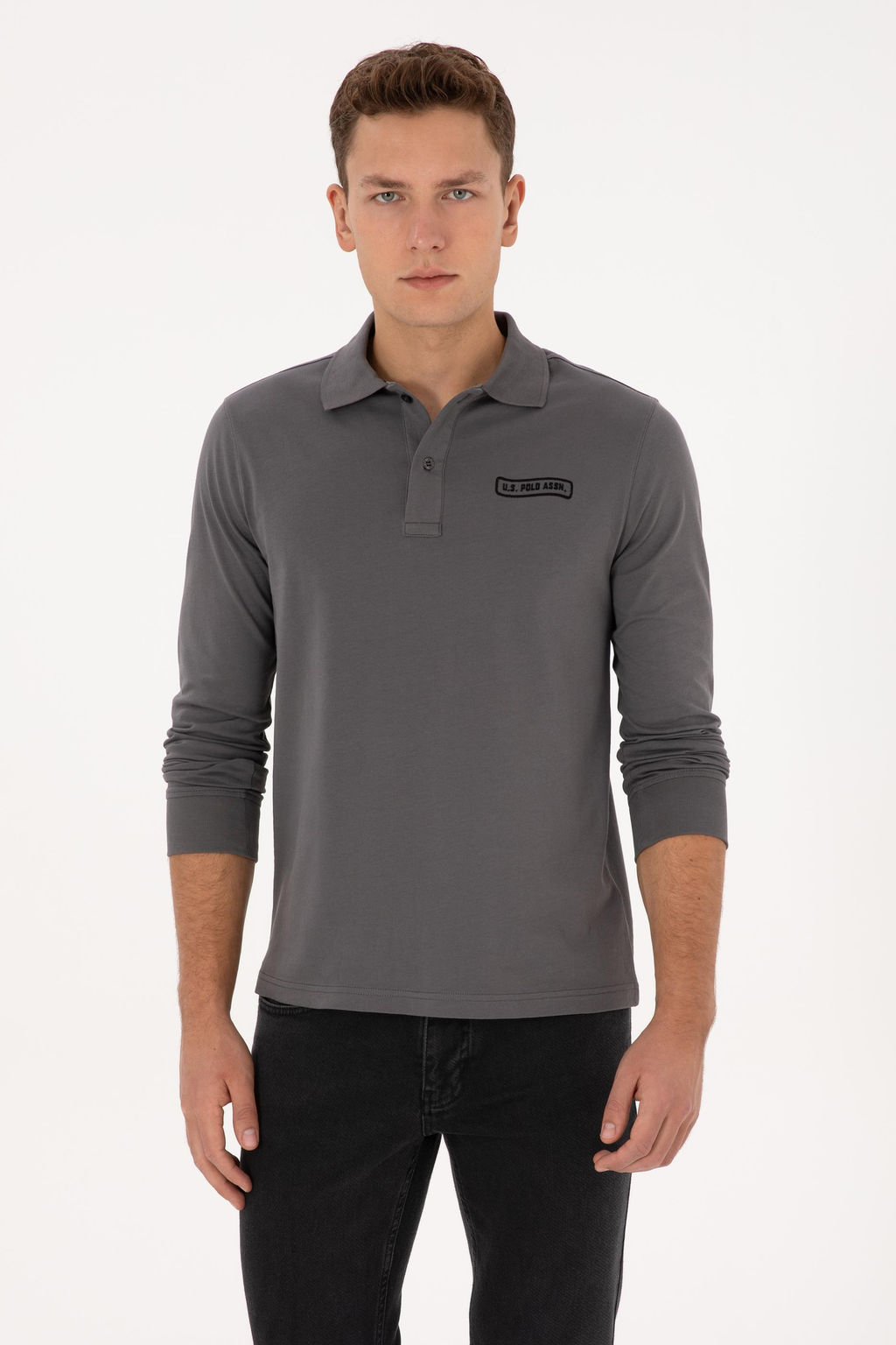 Erkek Gri Sweatshirt