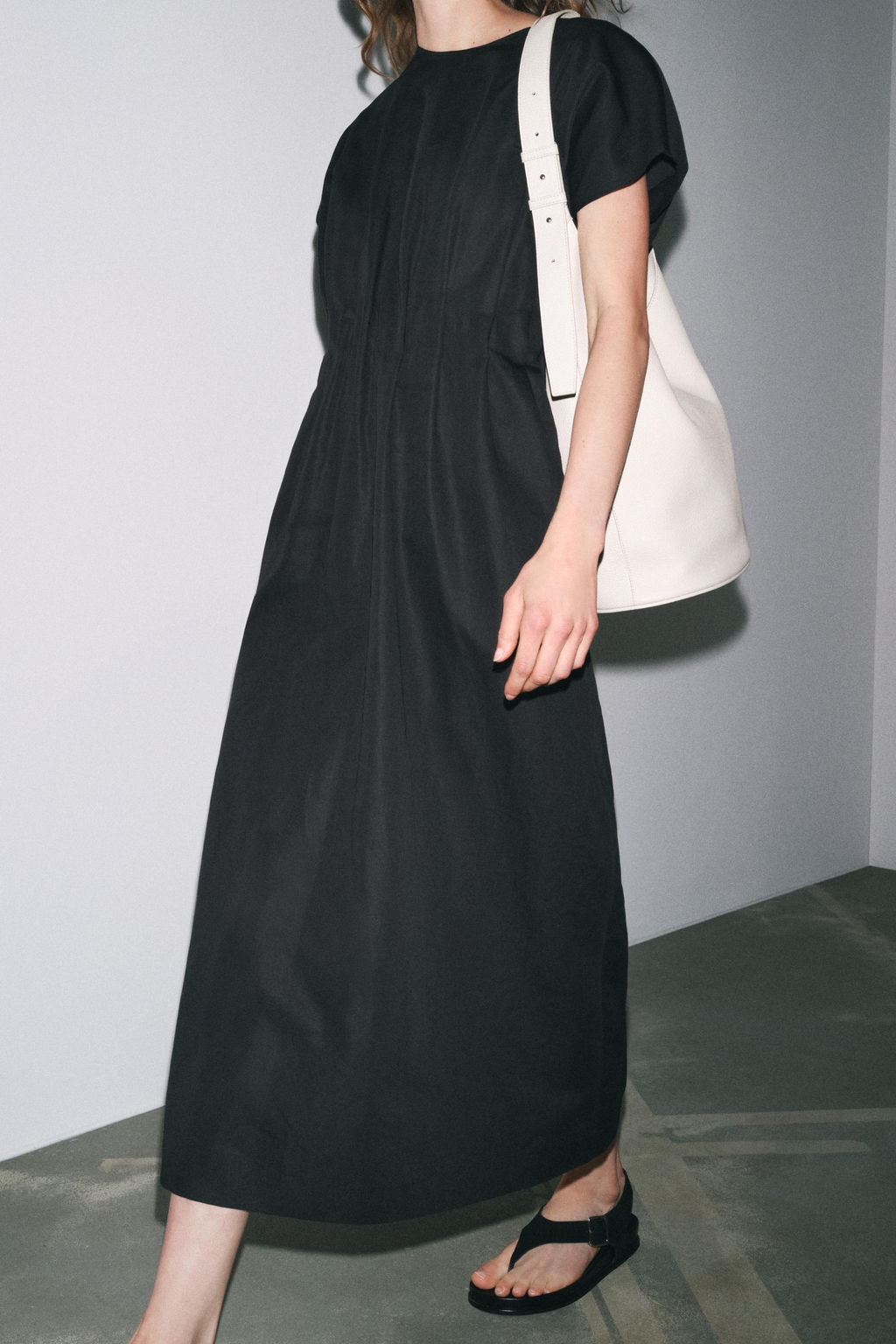 ZW COLLECTION PLEATED MIDI DRESS - Zara фото 27