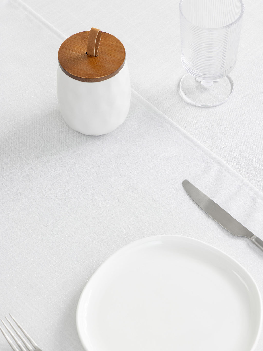 Дорожка настольная, 40х160 см, полиэстер, бело-серебристая, Floe - Anna lafarg фото 9