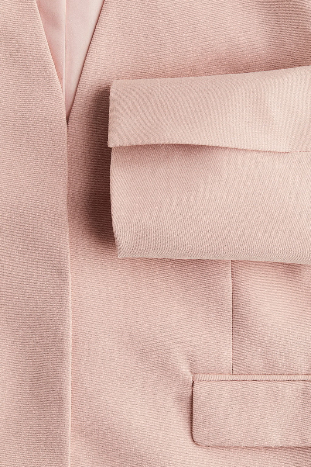 Collarless twill blazer - H&m фото 2