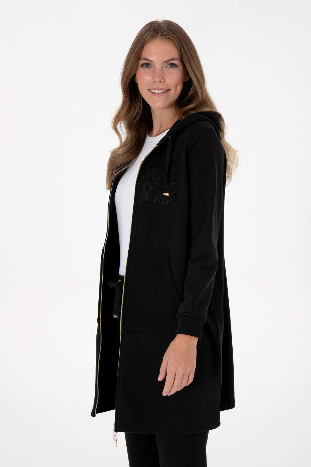 Kad_n Siyah Basic Sweatshirt Sepette S_rpriz _ndirim - U.s. polo assn фото 3