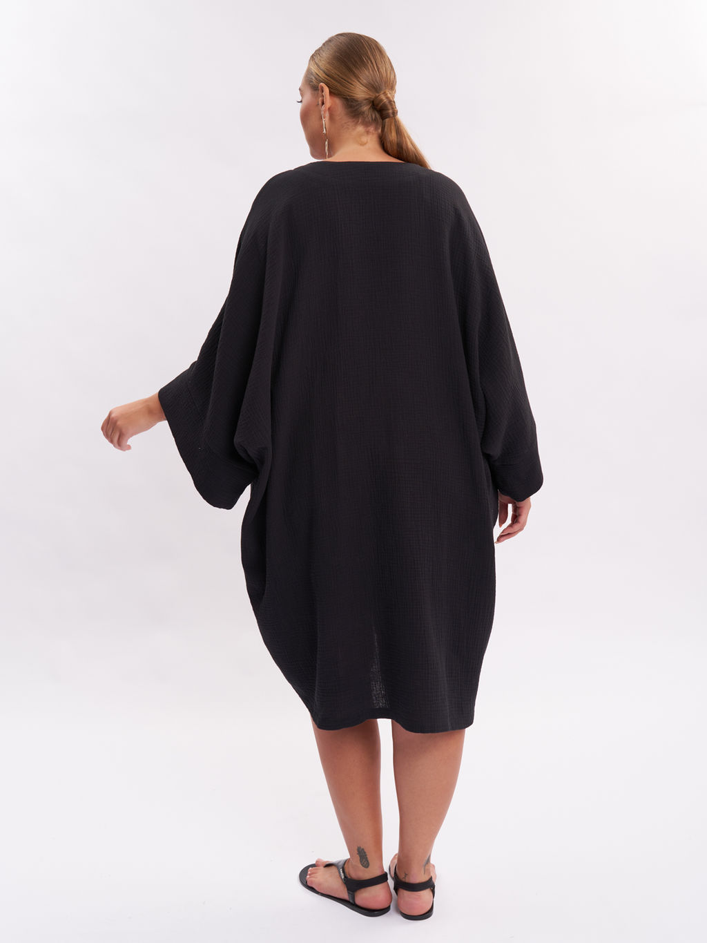 Кардиган из муслина KA01401BLK01 - Артесса фото 9