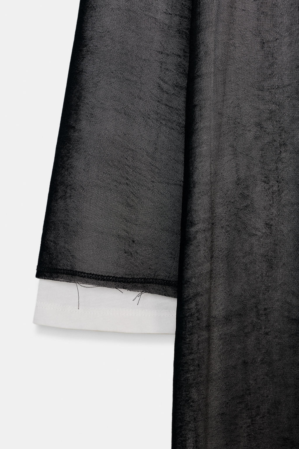 LONG CONTRAST DRESS - Zara фото 8