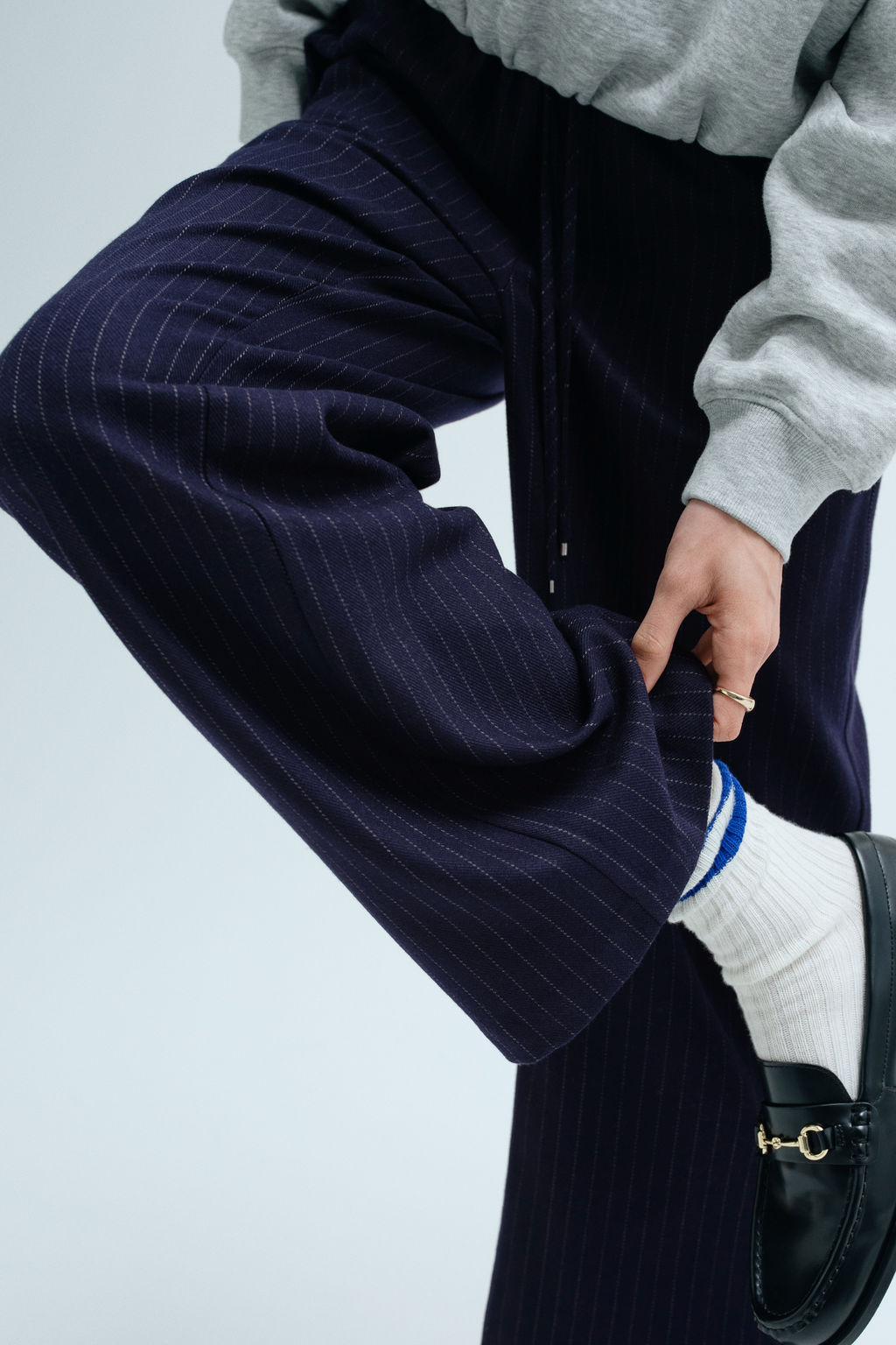Pantal?n con cord?n de ajuste - H&m фото 7
