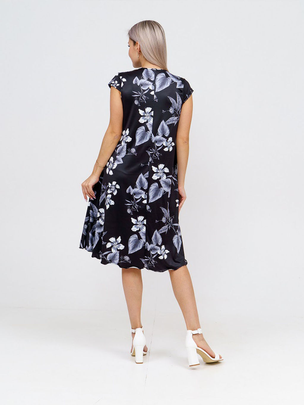 Сарафан женский, цвет серый