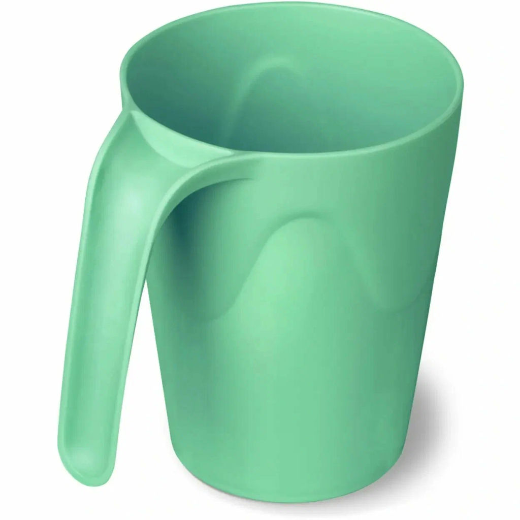 Кружка д/горячих напитков "Чезаре" 400мл мятная