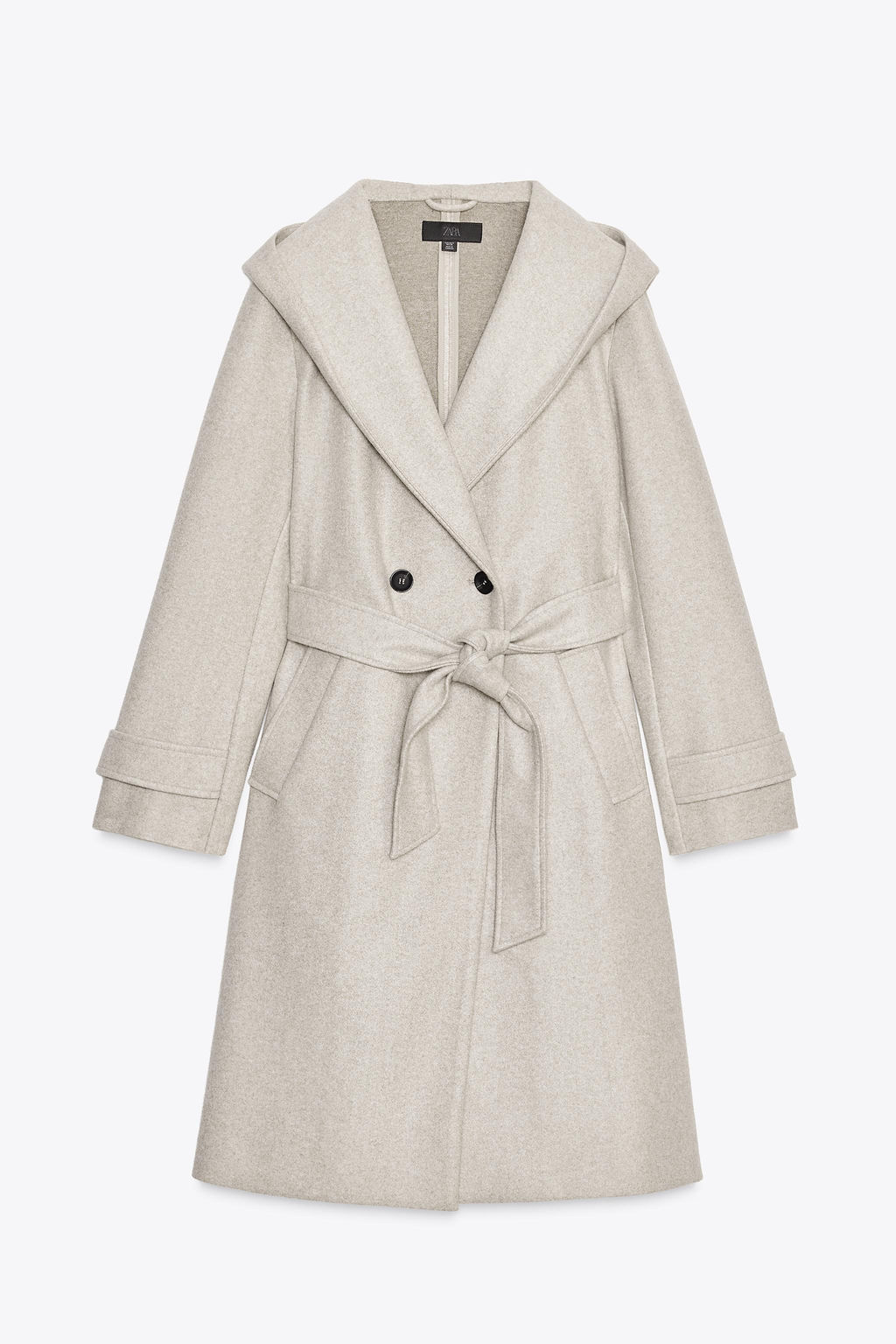 SOFT HOODED COAT