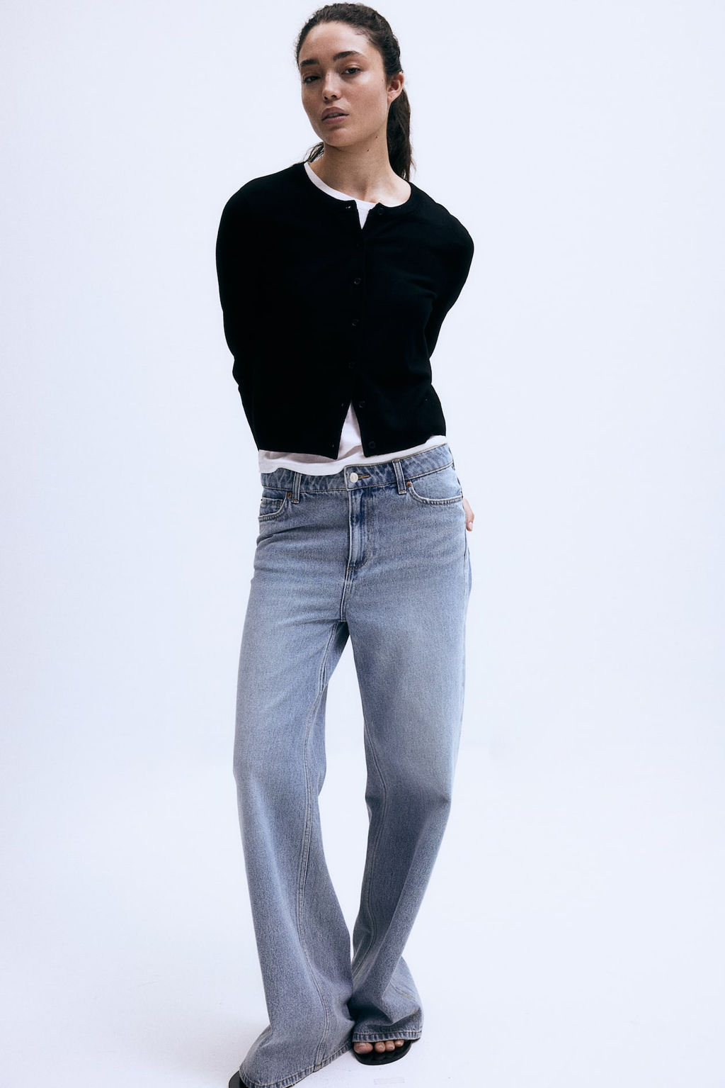 Cardigan en punto fino - H&m фото 3