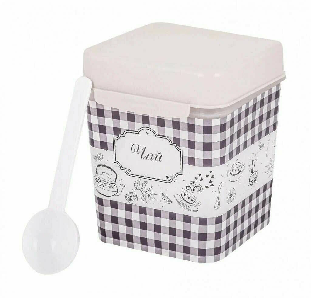 Набор емкостей "Плетенка" 1,2л на подставке М4726