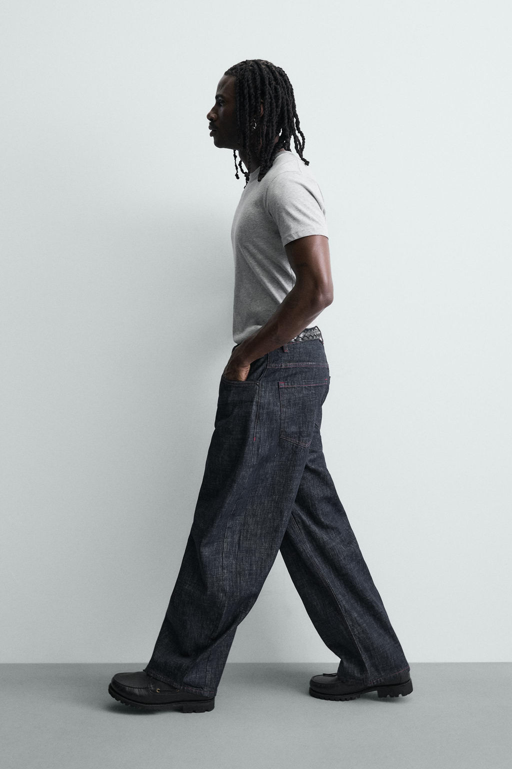 JEANS BALLOON FIT / ?ndigo - Zara фото 6