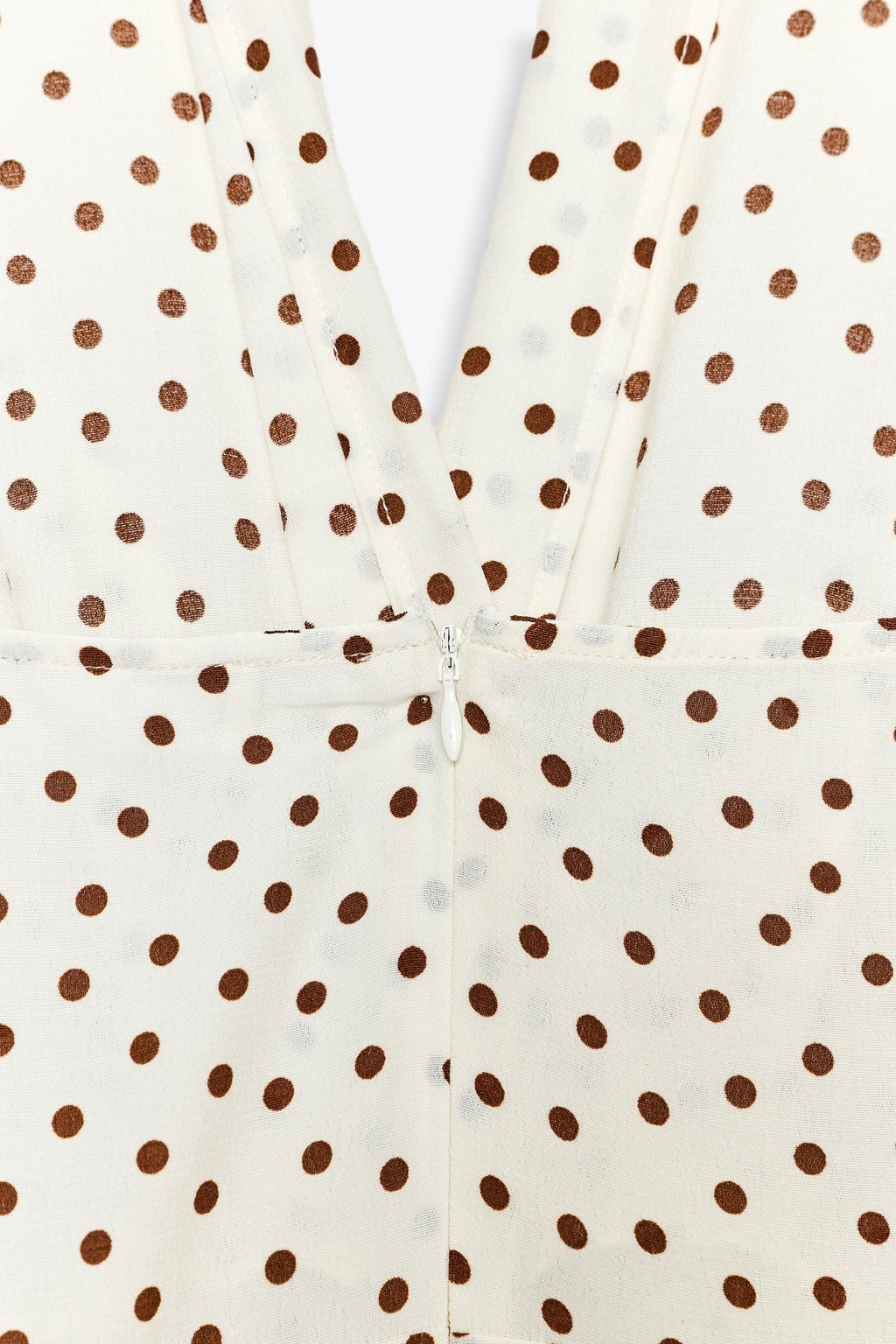 HALTER JUMPSUIT WITH POLKA DOTS - Zara фото 15