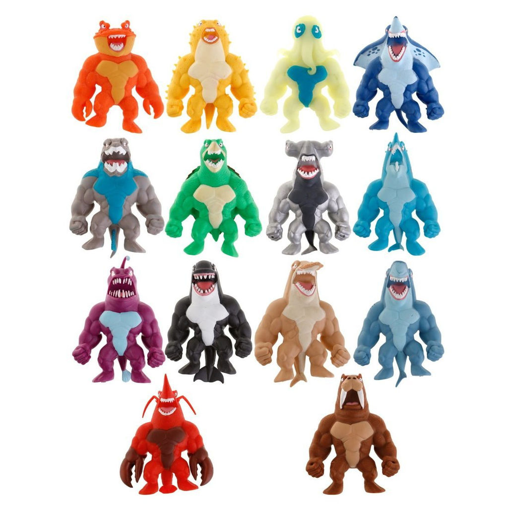 Monster Flex. Серия "Монстры Aqua" тянущиеся 14 см, 14 видов в ассорт. арт.Т23255