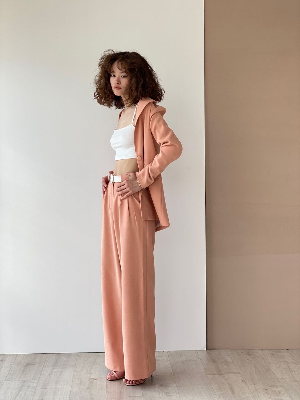 Жакет удлинённый с английским воротником - Martichelli фото 32