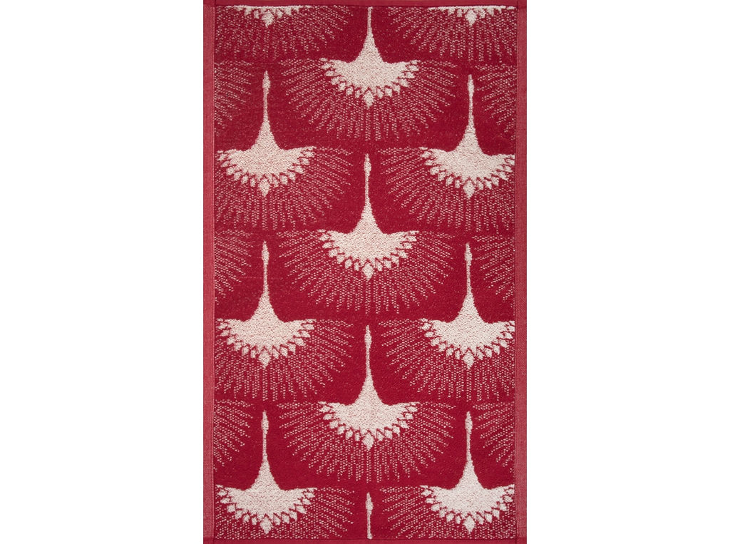 Полотенце махровое 6с104.411ж1 Китайский журавль(бордо) 67х40см