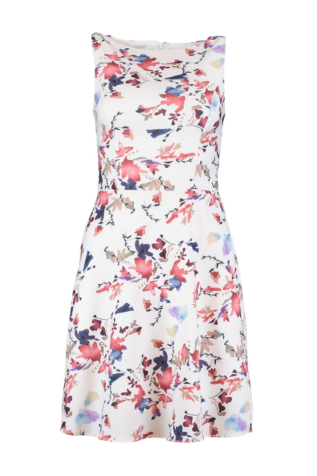 TRENDYOLMILLA Fusya Geometrik Desenli A Kesim Mini Dokuma Elbise TWOSS19WR0042 фото 6