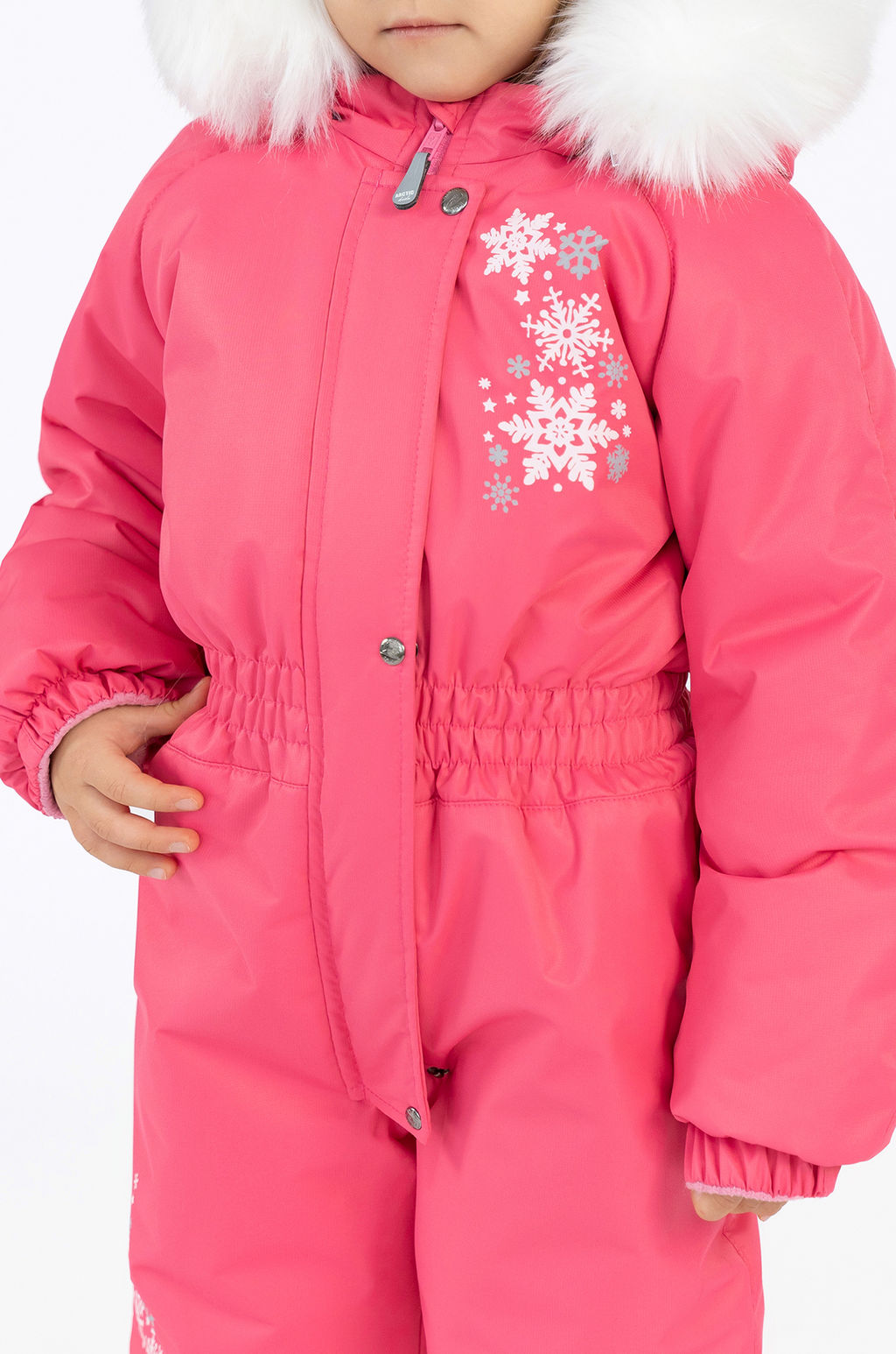 Комбинезон зимний розовый - Arctic kids фото 4