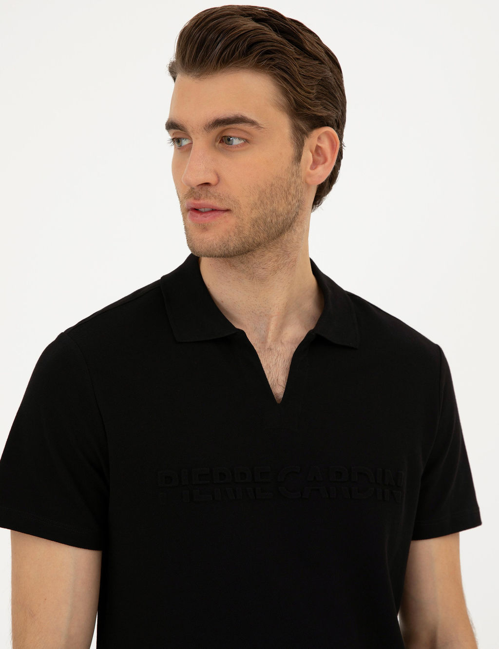 Siyah Slim Fit Ti__rt - Pierre cardin фото 9