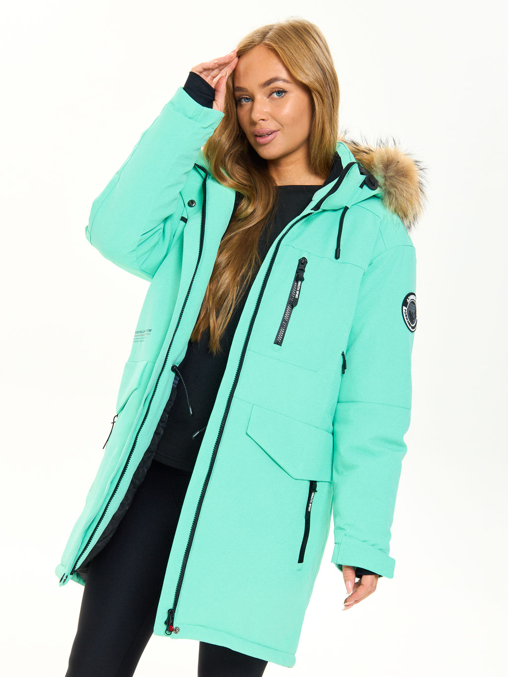 Женская парка Azimuth Гармония  фото 11